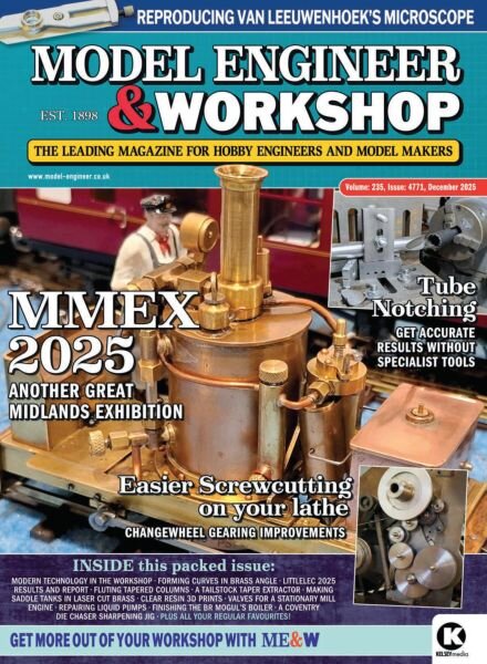 Model Engineer & Workshop – December 2025 Cover