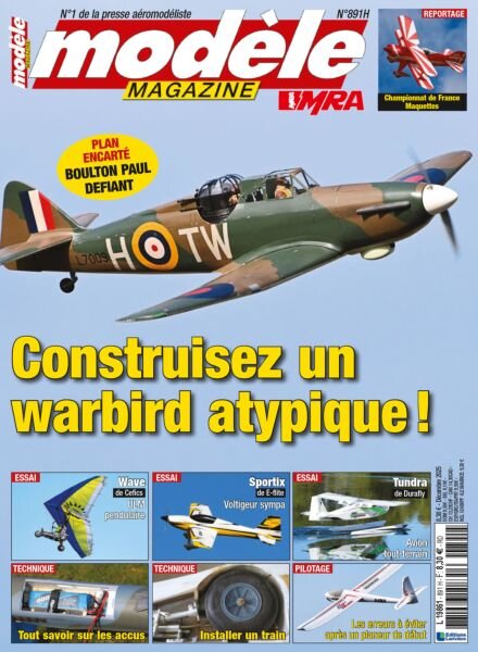 Modele Magazine – Decembre 2025 Cover