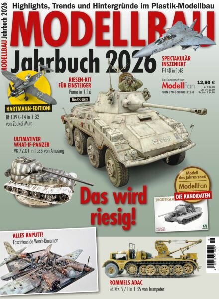 ModellFan Sonderheft – Modellbau Jahrbuch 2026 Cover