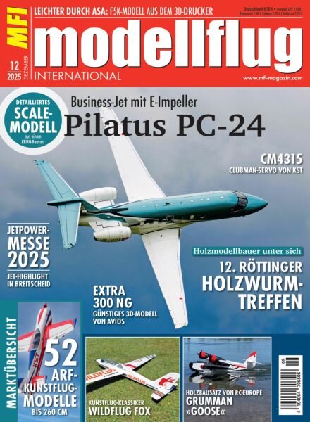 Modellflug International – Dezember 2025 Cover