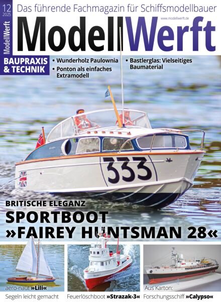 ModellWerft – Dezember 2025 Cover
