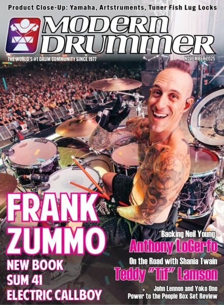 Modern Drummer Magazine – November 2025 Cover