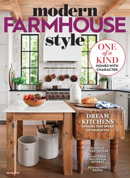 Modern Farmhouse Style – Spring 2025 Cover