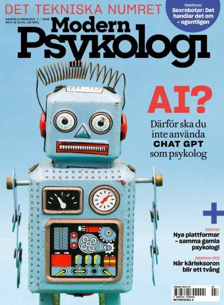 Modern Psykologi – November 2025 Cover