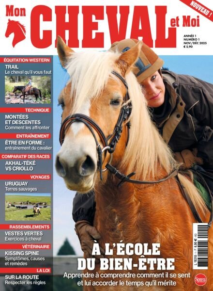 Mon Cheval et Moi – Novembre 2025 Cover
