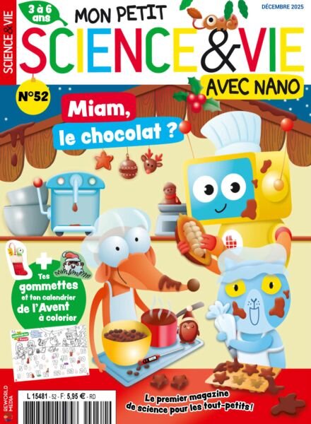 Mon Petit Science & Vie avec Nano – Decembre 2025 Cover