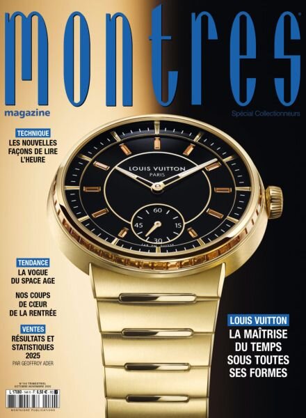 Montres Magazine – Octobre-Novembre 2025 Cover