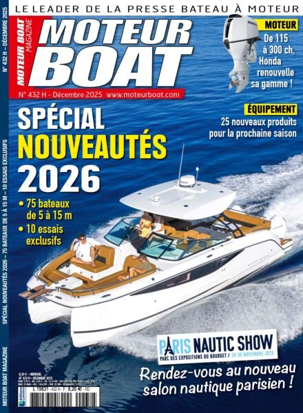 Moteur Boat – Decembre 2025 Cover