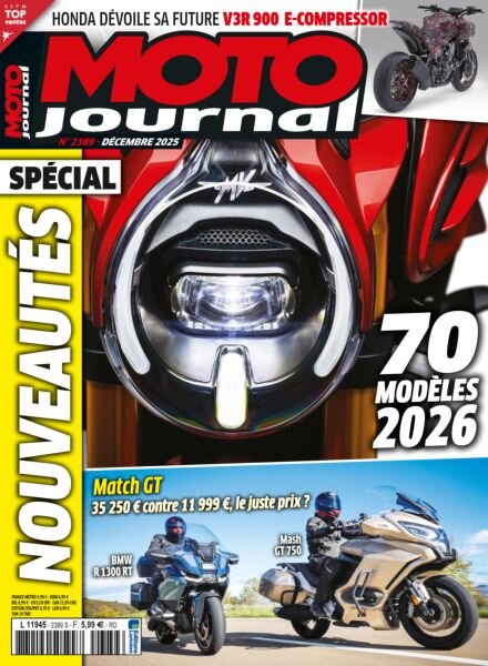 Moto Journal – Decembre 2025 Cover