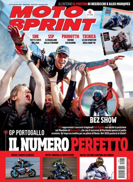 Moto Sprint – 11 Novembre 2025 Cover