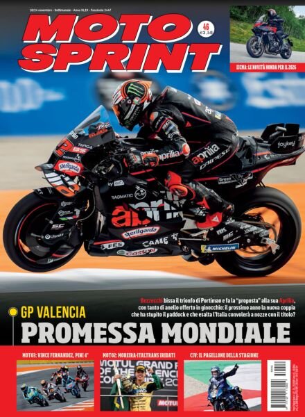 Moto Sprint – 18 Novembre 2025 Cover