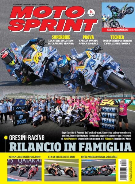 Moto Sprint – 4 Novembre 2025 Cover