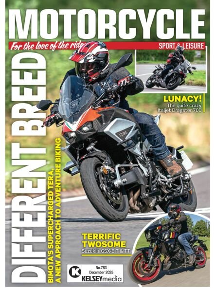 Motorcycle Sport & Leisure – December 2025 Cover