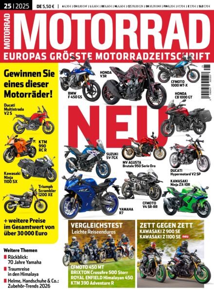 Motorrad – 20 November 2025 Cover