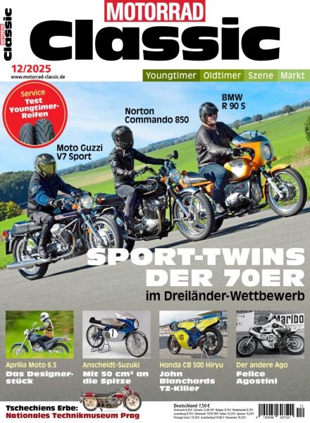Motorrad Classic – Dezember 2025 Cover