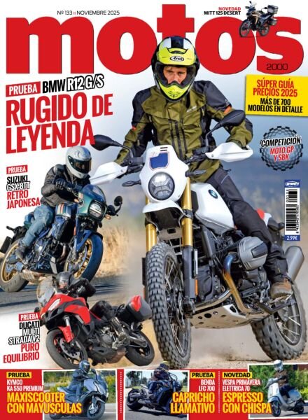 Motos 2000 – Noviembre 2025 Cover