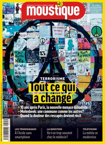 Moustique Magazine – 5 Novembre 2025 Cover