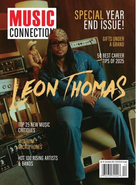 Music Connection – December 2025 Cover