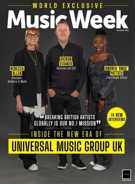 Music Week – December 2025 Cover