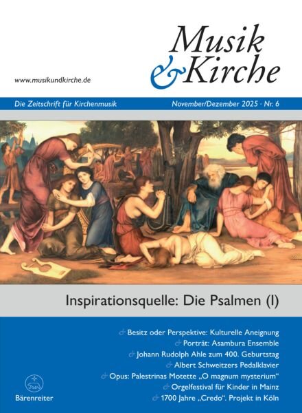 Musik & Kirche – November-Dezember 2025 Cover