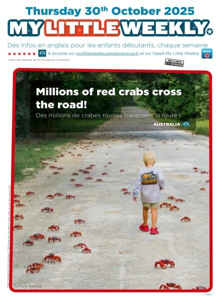 My Little Weekly – 31 Octobre 2025 Cover