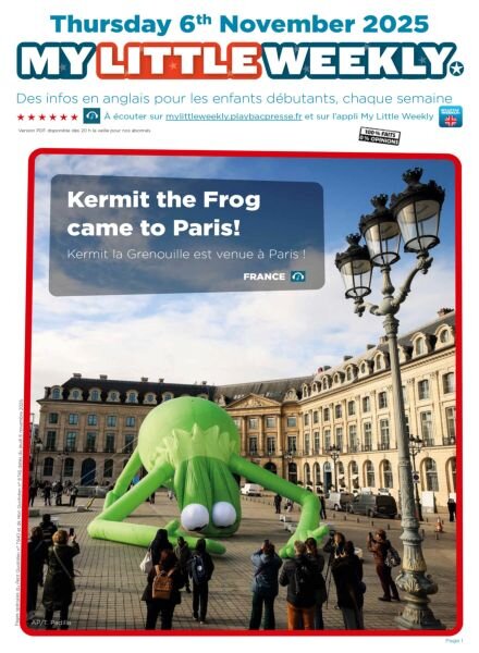 My Little Weekly – 7 Novembre 2025 Cover