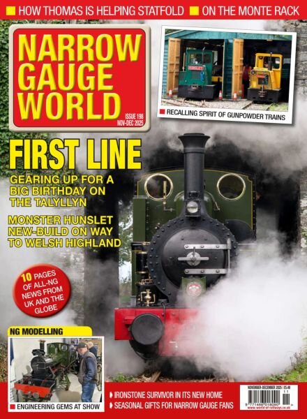 Narrow Gauge World – November-December 2025 Cover