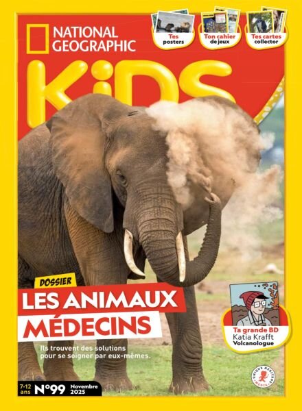 National Geographic Kids France – Novembre 2025 Cover