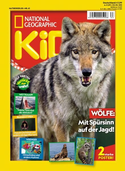 National Geographic KiDS Germany – 25 November 2025 Cover
