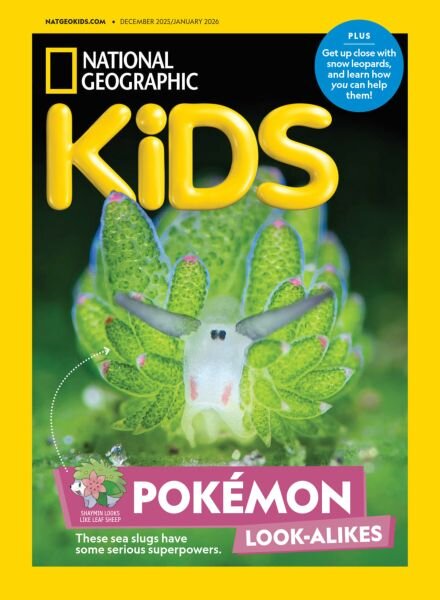 National Geographic Kids USA – December 2025 – January 2026 Cover