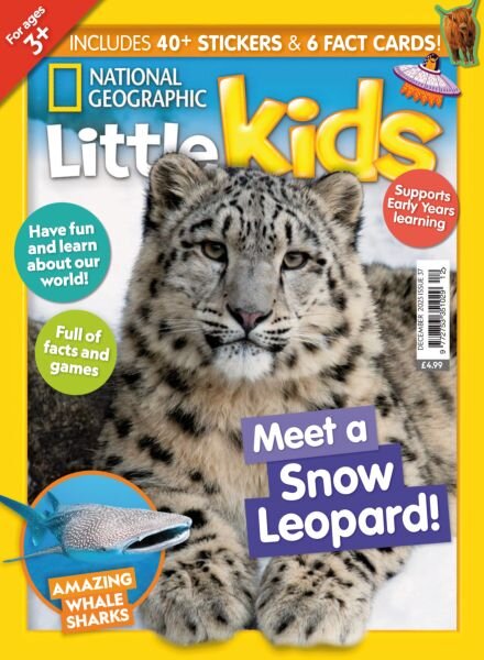 National Geographic Little Kids UK – Issue 37 2025 Cover