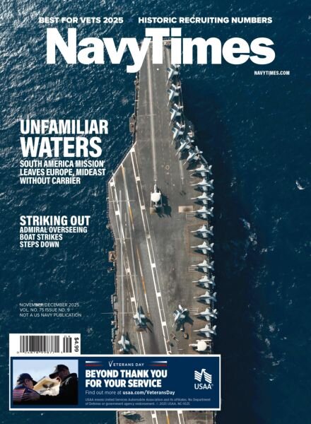 Navy Times – November-December 2025 Cover