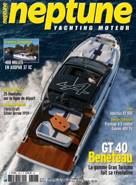 Neptune Yachting Moteur – Novembre 2025 Cover