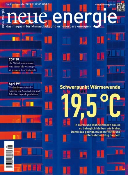 Neue Energie – November 2025 Cover