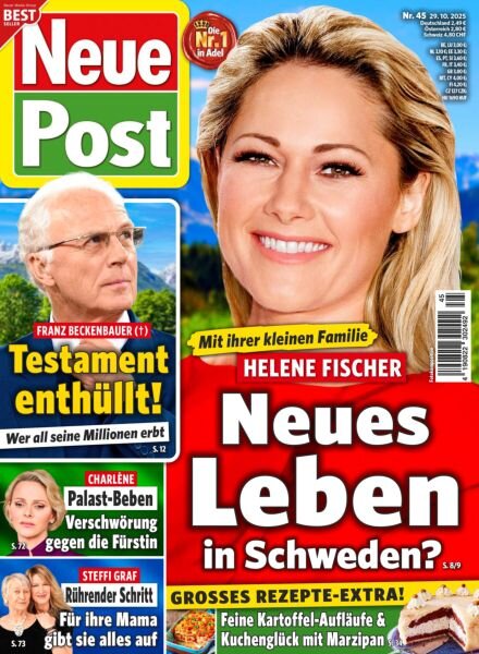 Neue Post – 29 Oktober 2025 Cover