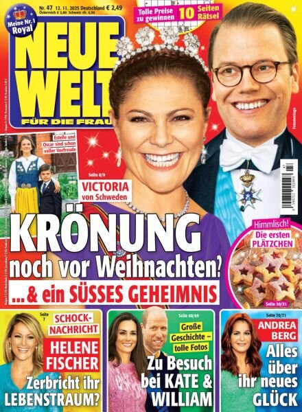 Neue Welt – 12 November 2025 Cover