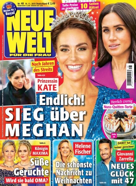 Neue Welt – 19 November 2025 Cover
