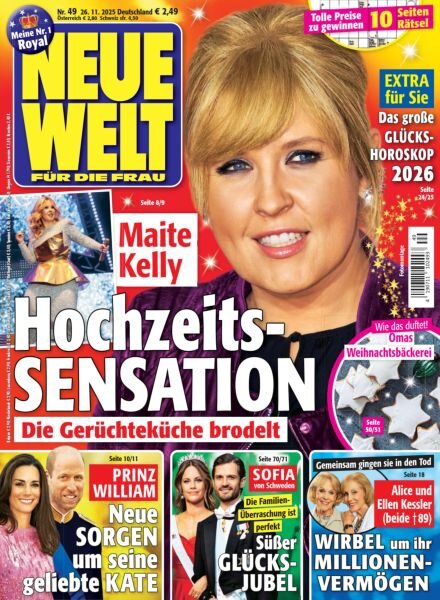 Neue Welt – 26 November 2025 Cover