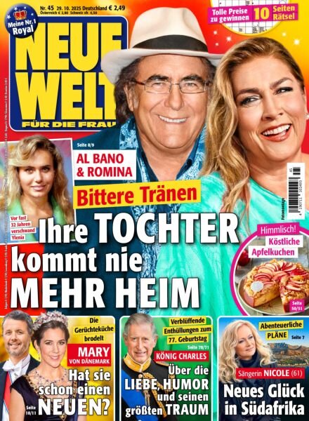 Neue Welt – 29 Oktober 2025 Cover