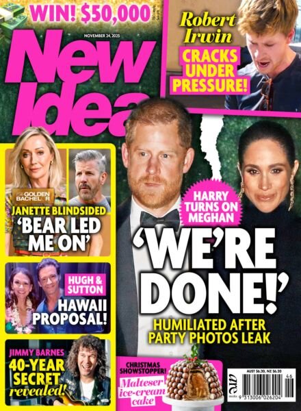 New Idea – 16 November 2025 Cover