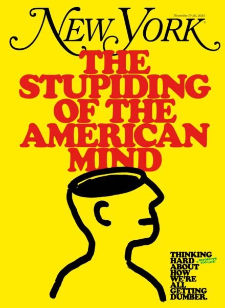 New York Magazine – 17 November 2025 Cover