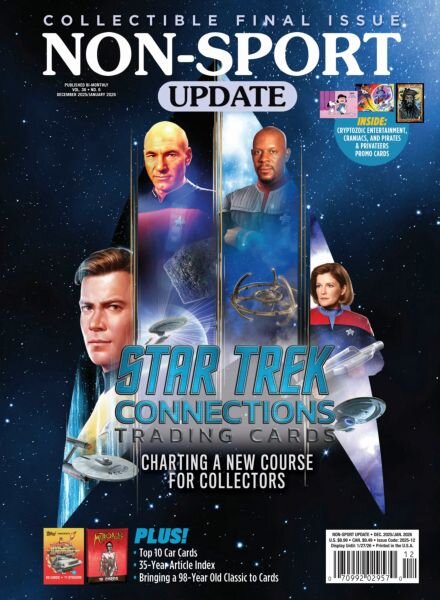 Non-Sport Update – December 2025 Cover