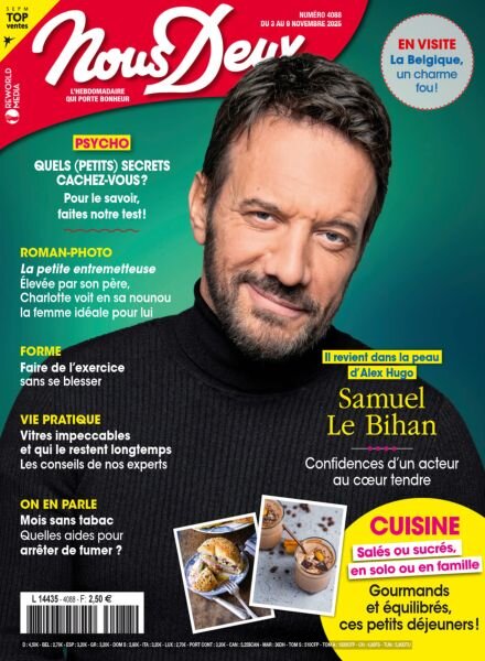 Nous Deux – 3 Novembre 2025 Cover