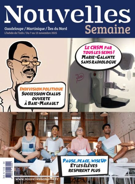 Nouvelles Semaine – 7 Novembre 2025 Cover