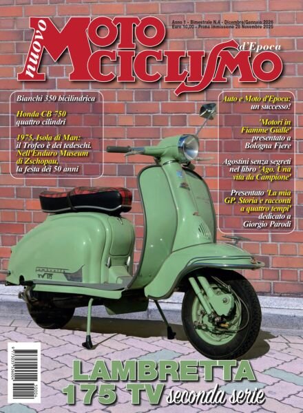 Nuovo Motociclismo d’Epoca – Dicembre 2025 – Gennaio 2026 Cover