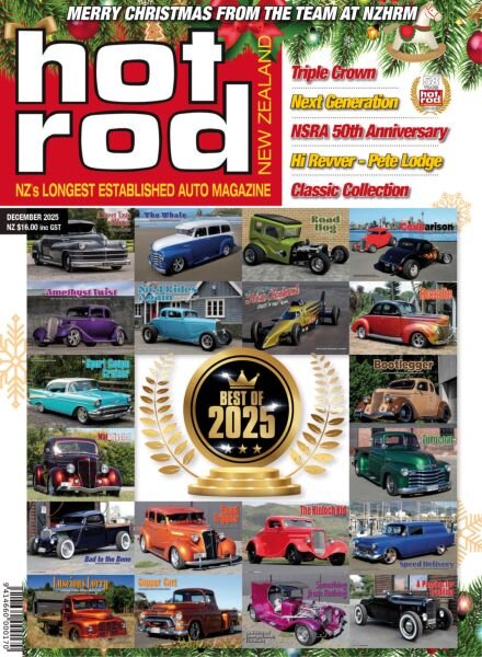 NZ Hot Rod – December 2025 Cover
