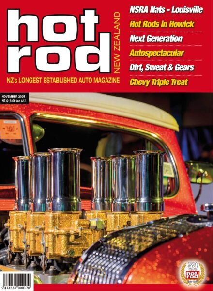 NZ Hot Rod – November 2025 Cover