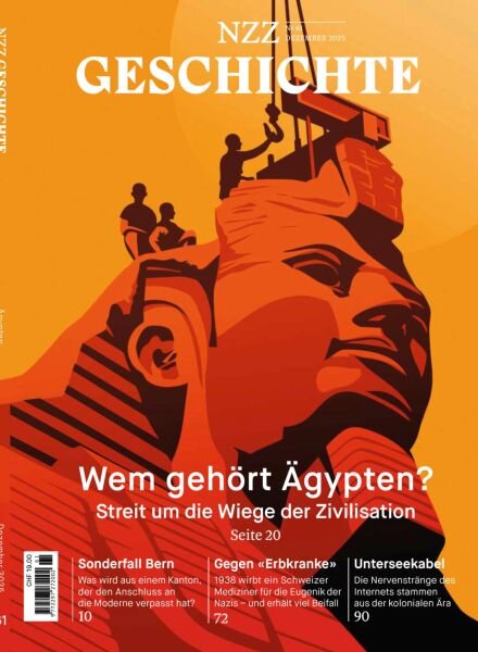 NZZ Geschichte – Dezember 2025 Cover