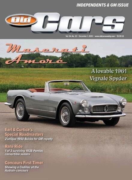 Old Cars Weekly – December 1 2025 Cover