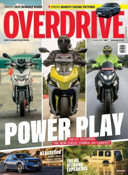 Overdrive India – October 2025 Cover